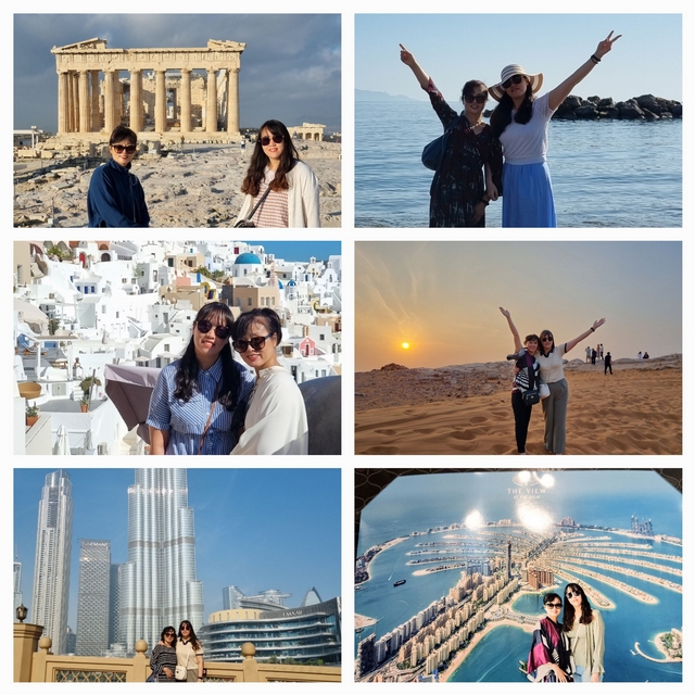 2022.10.29ㅡ11.6  두바이.산토리니 자유여행